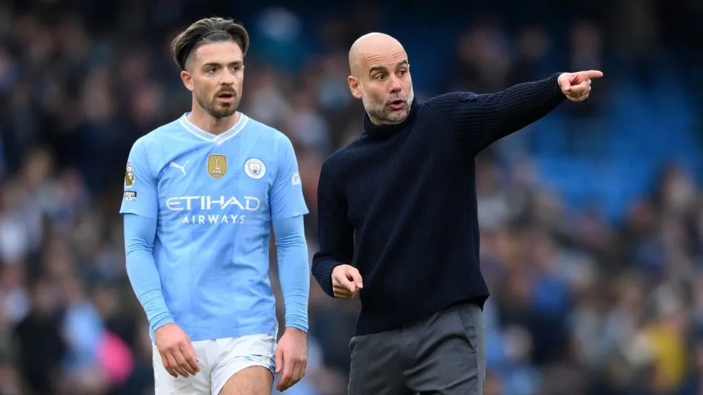 Grealish ha venido perdiendo cada vez más si sitio en Manchester con Guardiola: GETTY