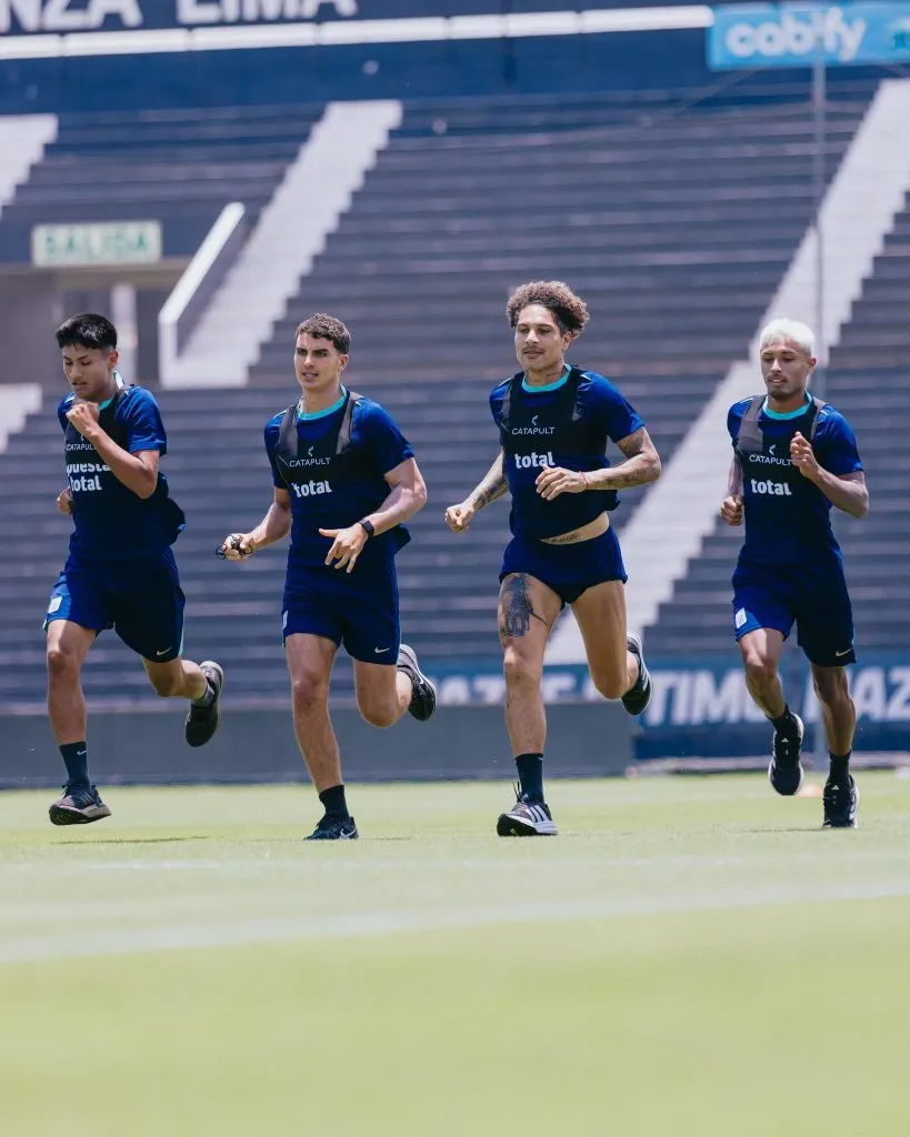 Alianza Lima se prepara pensando en Deportes Iquique. (Foto: Prensa Alianza Lima).