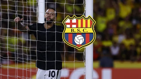 El gesto de Depay tras perder con Barcelona SC