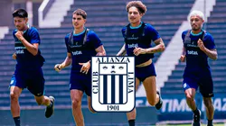 Matías Succar y Paolo Guerrero entrenando en Alianza Lima.