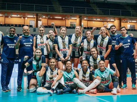 Qué canal pasa Alianza Lima vs Atlético Barbato por el Campeonato Sudamericano de Vóley 2025