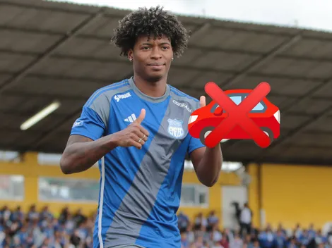 Jackson Rodríguez perdió su carro por "culpa" de Emelec