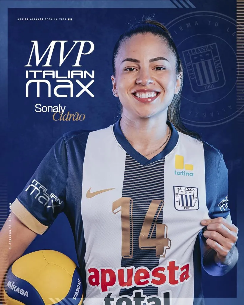 Sonaly Cidrao, jugadora de Alianza Lima.