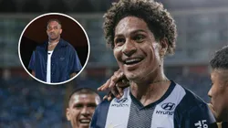 Jefferson Farfán reaccionó al gol de Paolo Guerrero en el Alianza Lima vs Ayacucho FC.