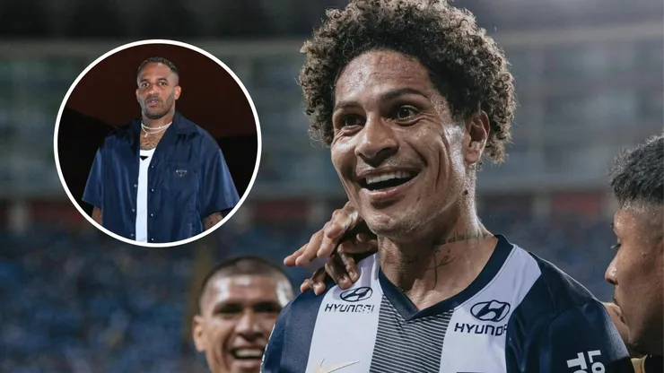 Jefferson Farfán reaccionó al gol de Paolo Guerrero en el Alianza Lima vs Ayacucho FC.
