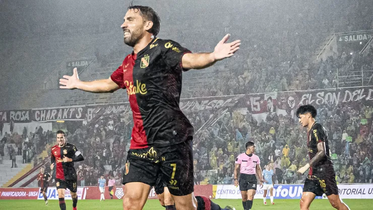 Cristian Bordacahar anotó el 1-0 ante Sporting Cristal.
