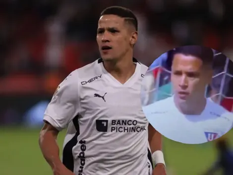 VIDEO | El monumental enojo de Álex Arce con jugador de Liga de Quito