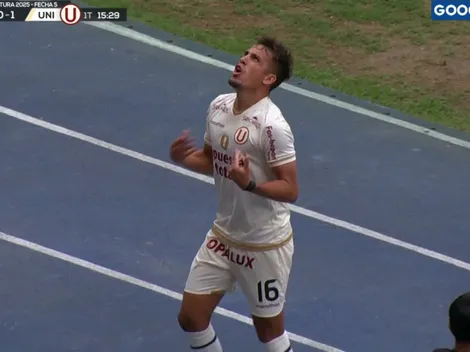 VIDEO: El gol de Martín Pérez Guedes para el 1-0 de Universitario ante Sport Boys en el Clásico