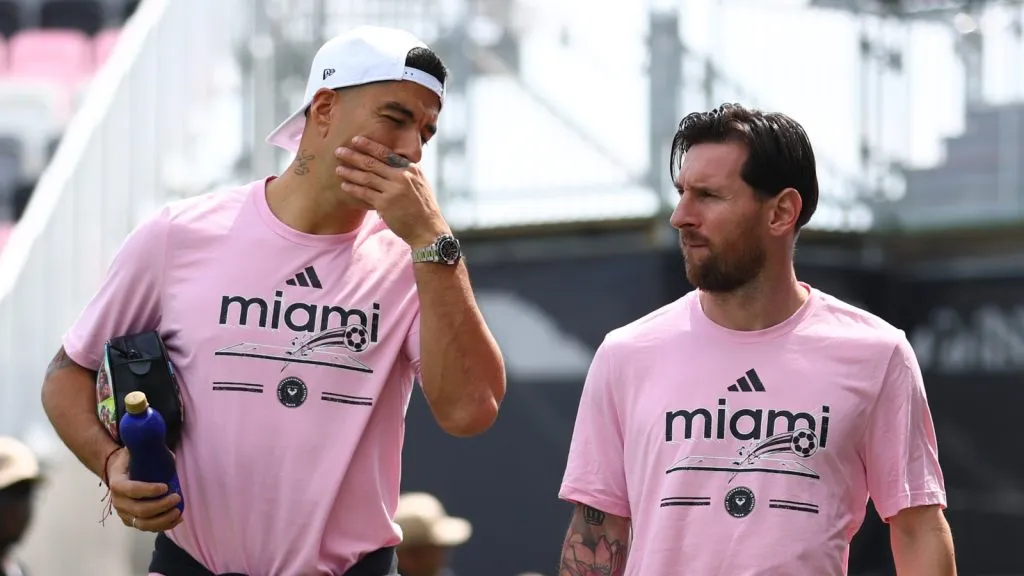 Messi llegó a tres partidos seguidos sin acción con Inter Miami: GETTY