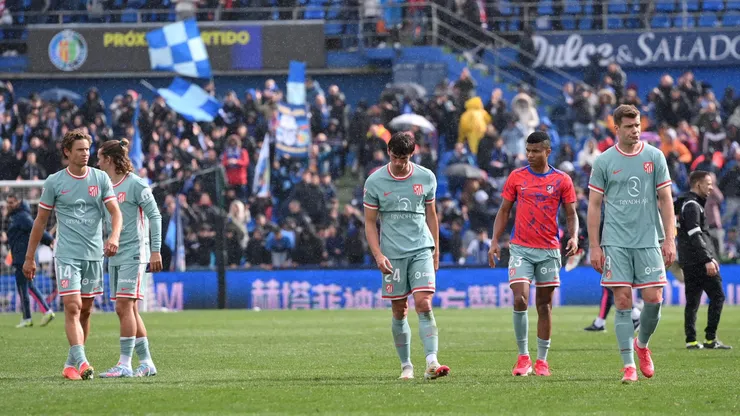 El Atlético de Madrid perdió en Getafe y dejó escapar una nueva chance para ser el único líder de la tabla de posiciones de LaLiga.