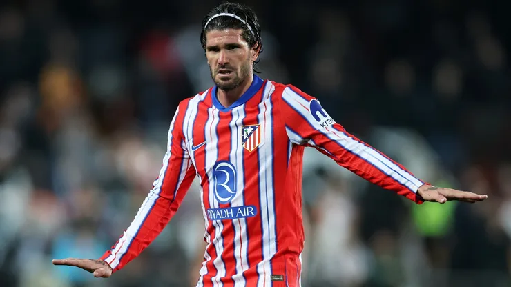 De Paul, tocado pensando en el segundo derbi con Real Madrid.