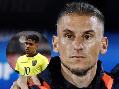 "Está en un lugar donde centrará su cabeza", Beccacece sobre Kendry Páez