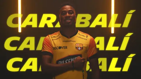 Carabalí llegó a Barcelona SC de Emelec. (Foto: Barcelona SC)