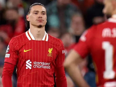 La prensa inglesa señala a Darwin Núñez por la derrota del Liverpool