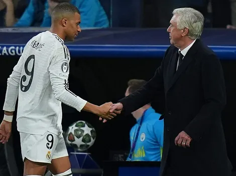 La postura de Mbappé y la decisión de Ancelotti en la previa del Derbi