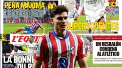 Las reacciones de la prensa europea al penalti anulado a Julián Álvarez.