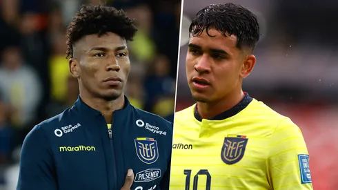 Los números con los que convocaron a Kendry Páez y Kevin Rodríguez