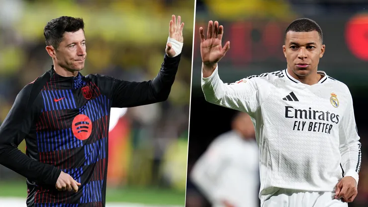 Kylian Mbappé quedó a un solo tanto de igualar a Robert Lewandowski en la tabla de goleadores de LaLiga.