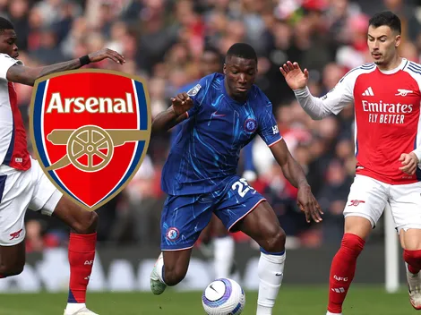 Jugador del Arsenal se quiso burlar de Moisés Caicedo y así reaccionó el ecuatoriano