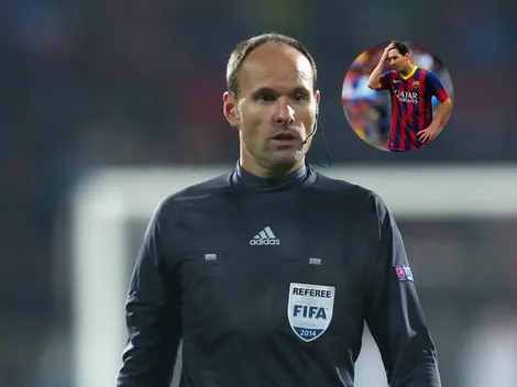 El árbitro de LaLiga que Simeone le quitó a Messi reconoce su error