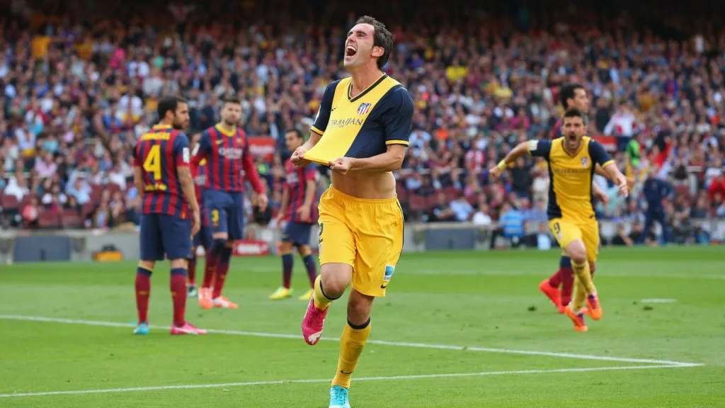 Godín acabó quitándole aquella edición de LaLiga a Messi y Barcelona: GETTY