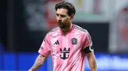 Lionel Messi, sería duda para jugar el All Star de la MLS.