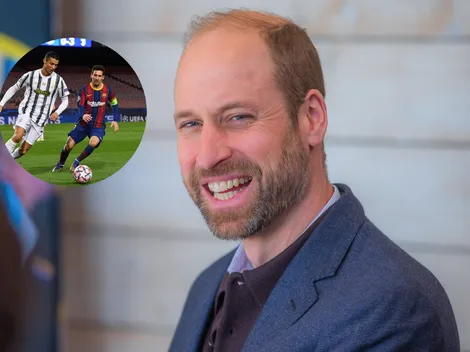 Príncipe de Inglaterra responde si CR7 es mejor que Messi