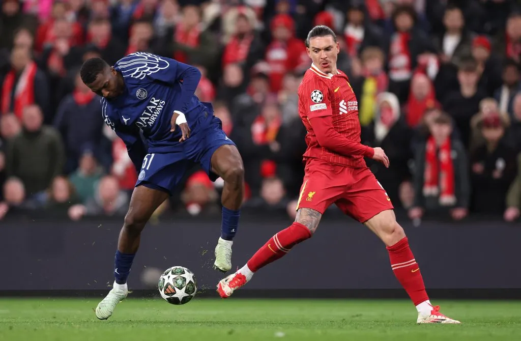 Pacho brilló contra Liverpool en Champions League. (Foto. GettyImages)