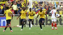 Enner Valencia rompió el cero en Quito.