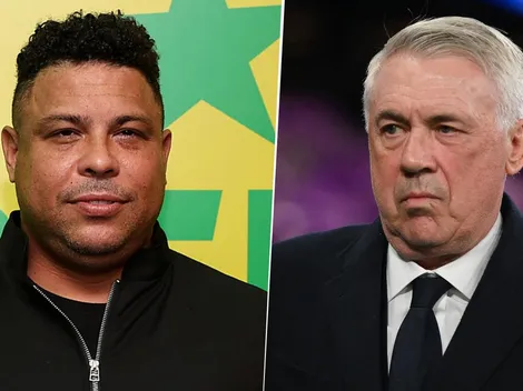 Ronaldo confirmó contactos entre Carlo Ancelotti y la CBF para que sea DT de Brasil