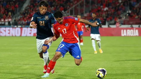 Ecuador y Chile empatan en el primer tiempo