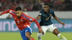 Darwin Guagua debutó a sus 17 años en la Selección de Ecuador.