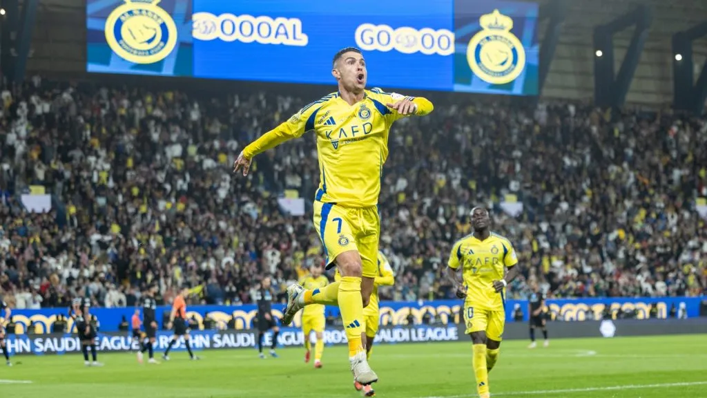 CR7 quiere ser el extranjero con más goles en Arabia: GETTY