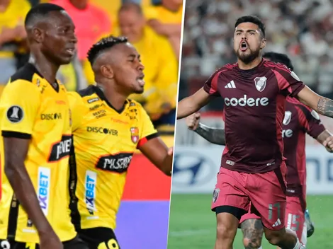 La tabla de posiciones del grupo de Barcelona SC e IDV en la Copa Libertadores