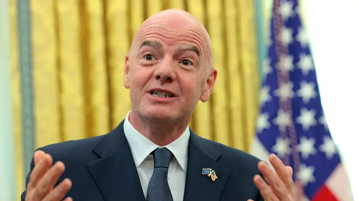Infantino comparó el Mundial con la Super Bowl.