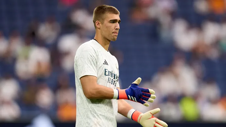 Juvenil de Real Madrid sería arquero titular para la Champions.