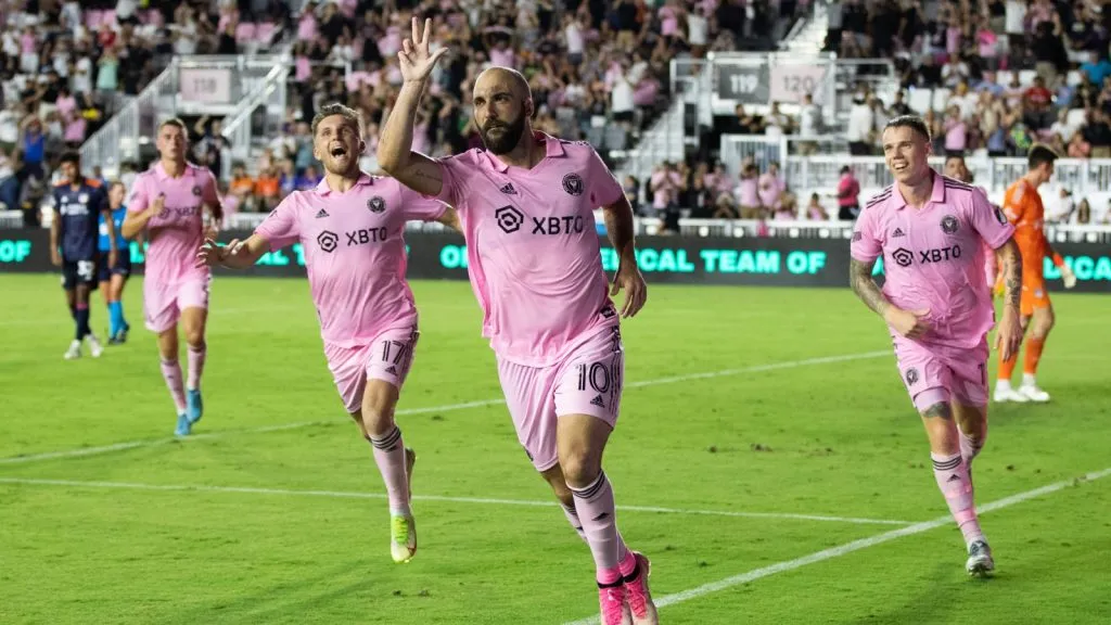 Messi superó anoche los números de Higuaín en Inter Miami: GETTY