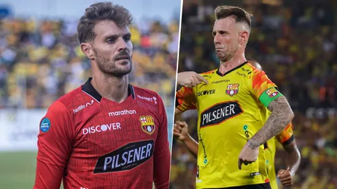 Javier Burrai y Damián Díaz le da un golpe a Barcelona SC