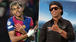 Ronaldinho cree que Lamine Yamal será el próximo Balón de Oro.