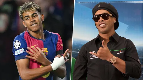 Ronaldinho cree que Lamine Yamal será el próximo Balón de Oro.