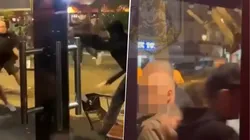 En París se registraron varios incidentes en la previa del PSG vs. Aston Villa entre hinchas de ambas parcialidades.