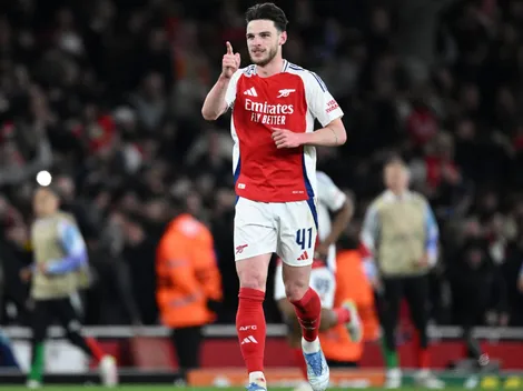 Declan Rice podría perderse el partido de vuelta