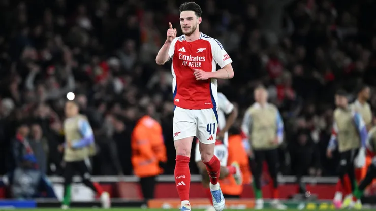 Declan Rice está en duda para jugar la vuelta de los Cuartos de Final de la Champions League con el Real Madrid.