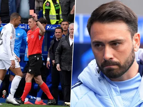 Davide Ancelotti defiende a Mbappé tras su expulsión: ''No es un chico violento''