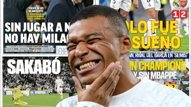 La prensa mundial señala a los jugadores del Real Madrid tras eliminación.
