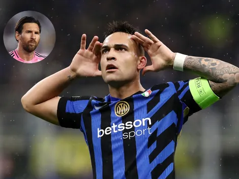 Lautaro Martínez salvó marca de Messi en Champions