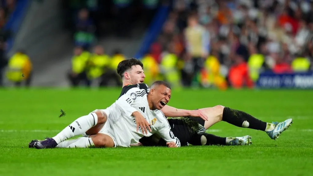 Mbappé salió lesionado del Real Madrid a falta de 18 minutos: GETTY