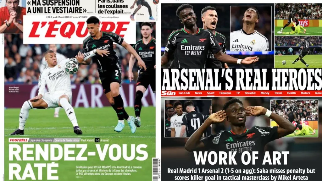 La prensa internacional, elogioso como nunca con Arsenal: TW