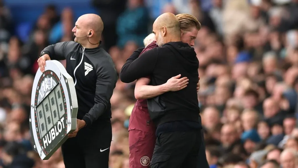 Guardiola y De Bruyne vivirán sus últimos meses juntos en Manchester City: GETTY