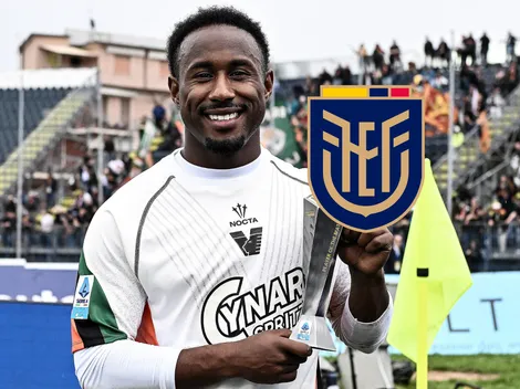 El polémico mensaje de la Selección de Ecuador tras el partidazo de John Yeboah en Italia